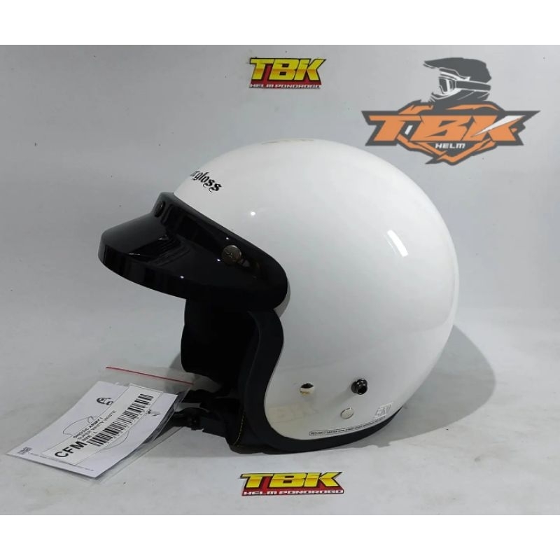 Helm Cargloss CFM Original Putih