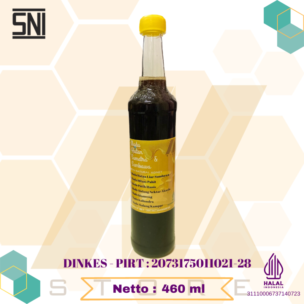 

Madu Hitam Pahit Asli Sumbawa Original 100% - isi 620gr