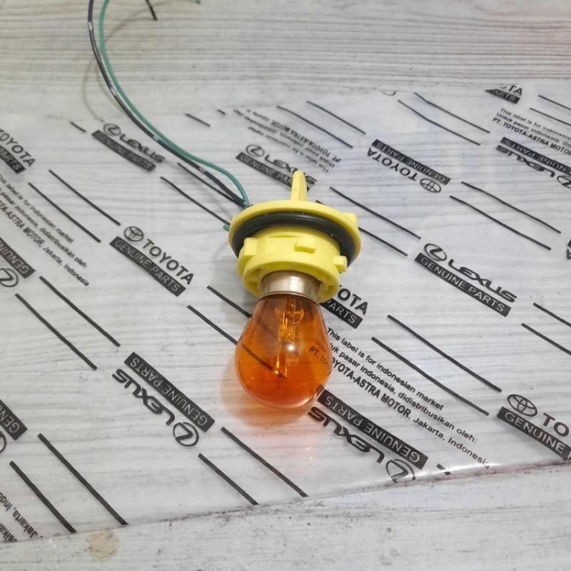 Soket Lampu Sein+Bohlamp Avanza Agya Rush Calya Original Harga Satuan