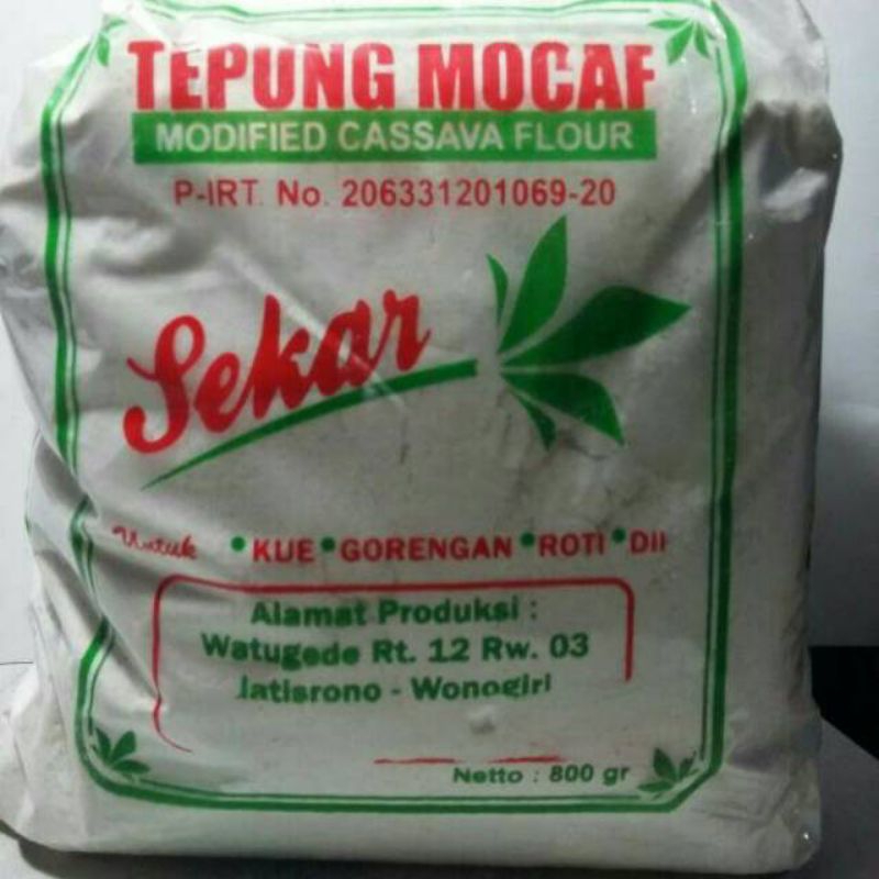 

tepung mocaf original sekar Wonogiri 800 gr tepung singkong tepung mocaf