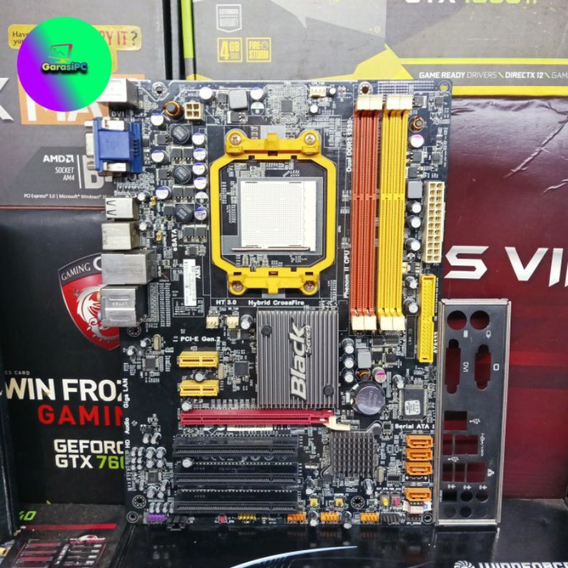 Motherboard AMD ECS Black Series A880GM-AD3 Socket AM3 DDr3