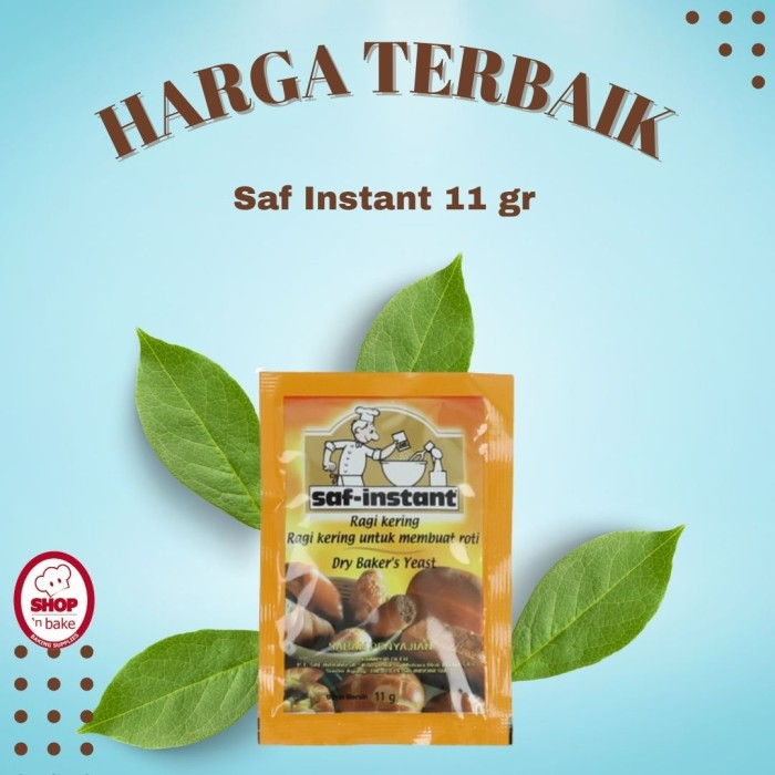 

Ragi SAF Instant Gold Label 11 gram (Sachet)