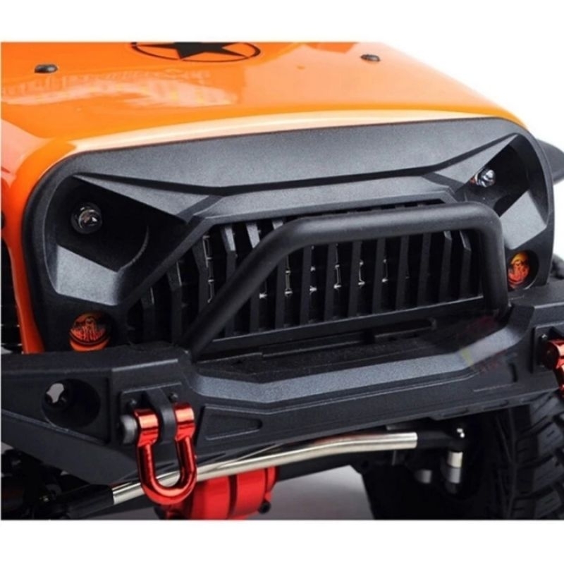 Cover depan Grill Hard body Rubicon Jeep Wrangler Rc adventure 1/10 Grill depan Body Rubicon