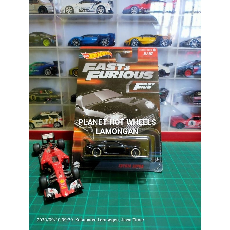 hot wheels fast and furious toyota supra hitam