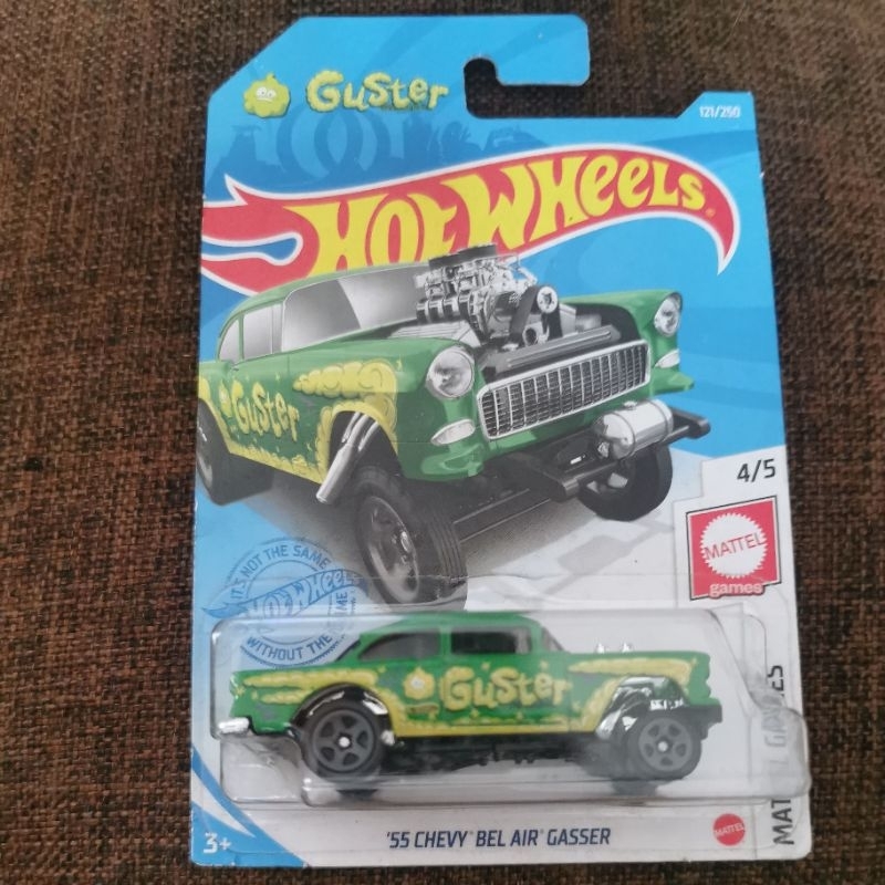 Hotwheels 55 chevy bel air gasser
