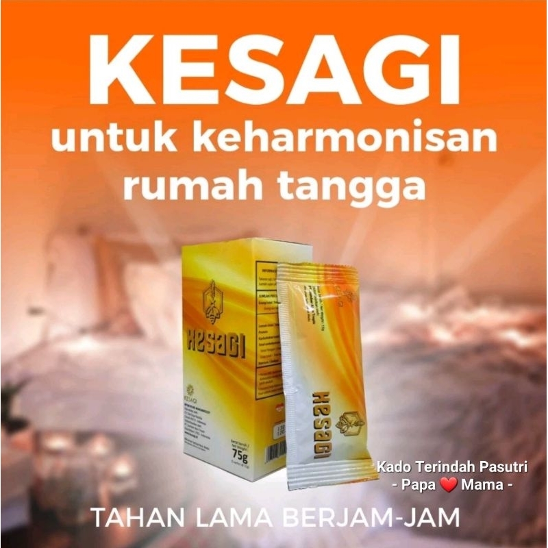 

kesagi, menjadikan lelaki perkasa setiap saat. 1 box isi 5 sachet Rp 150 ribu