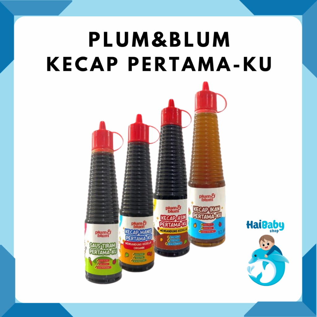 

Plum & Blum Saus Tiram Kecap Mpasi No MSG - 130 gram