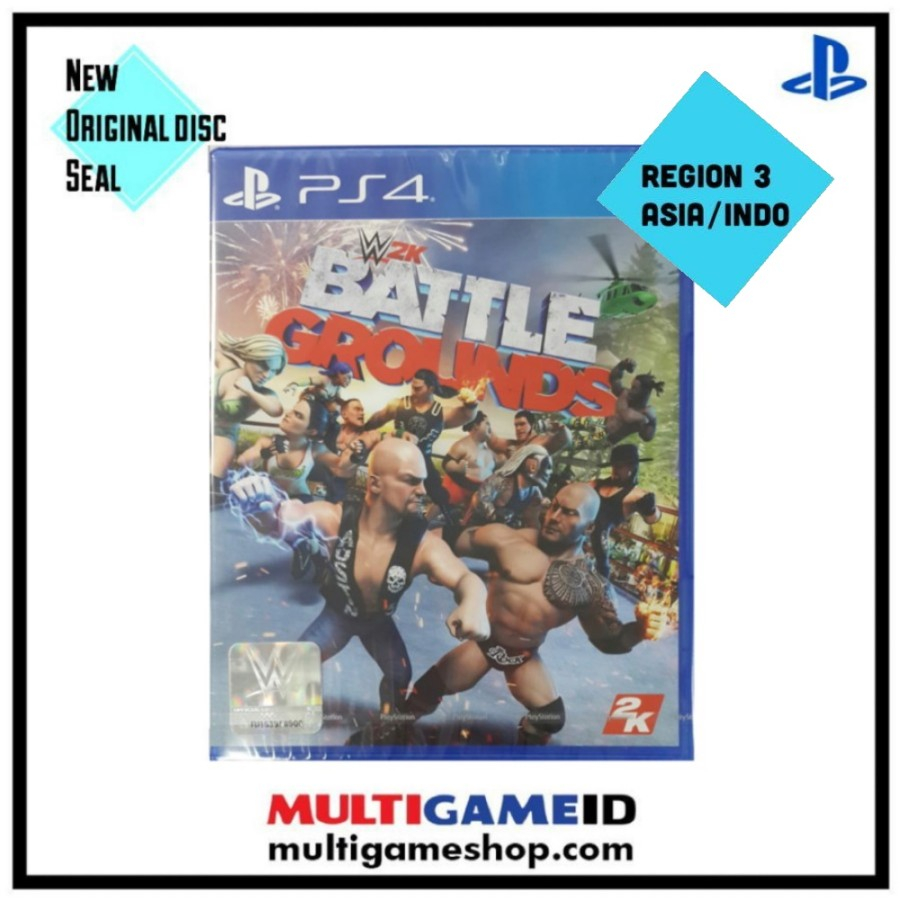 PS4 WWE 2K Battlegrounds Region 3 English