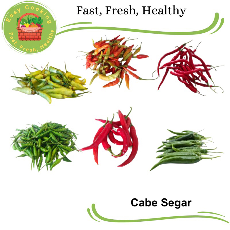 

Easycooking - Cabe 100gram / cabe rawit / cabe hijau