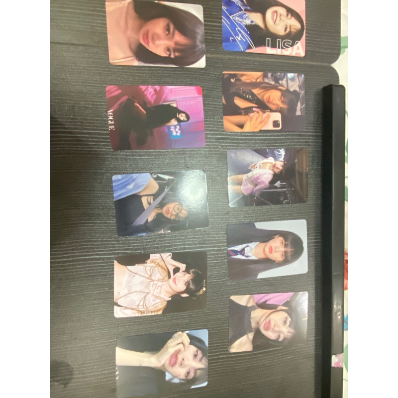 photocard lisa blackpink 2 sisi unofficial