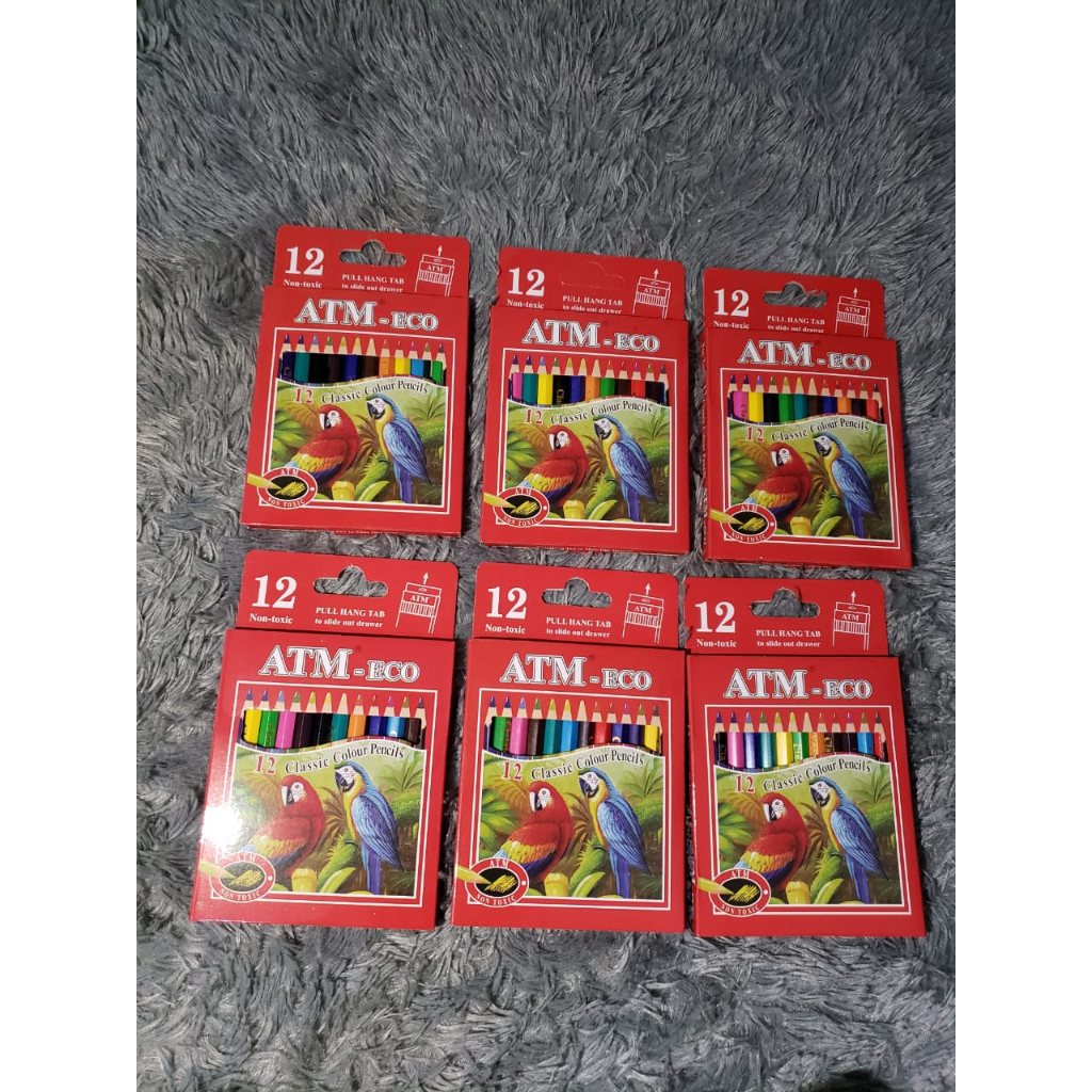 

PENSIL WARNA 12 WARNA / PENSIL WARNA ATM-ECO / PENSIL WARNA