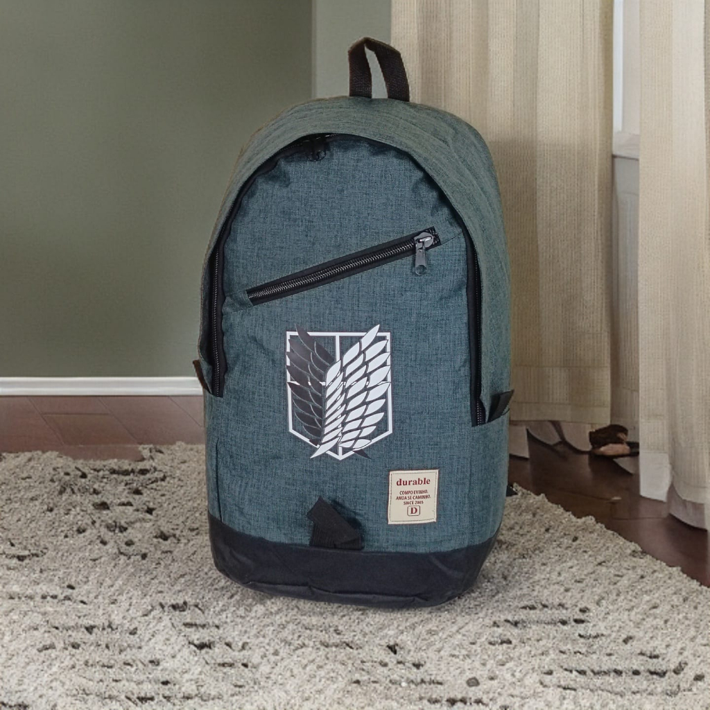 Tas Anime AOT Attack On Titan Ransel Sekolah Anak SMP SMA Kuliah Kapasitas Besar Totebagmall