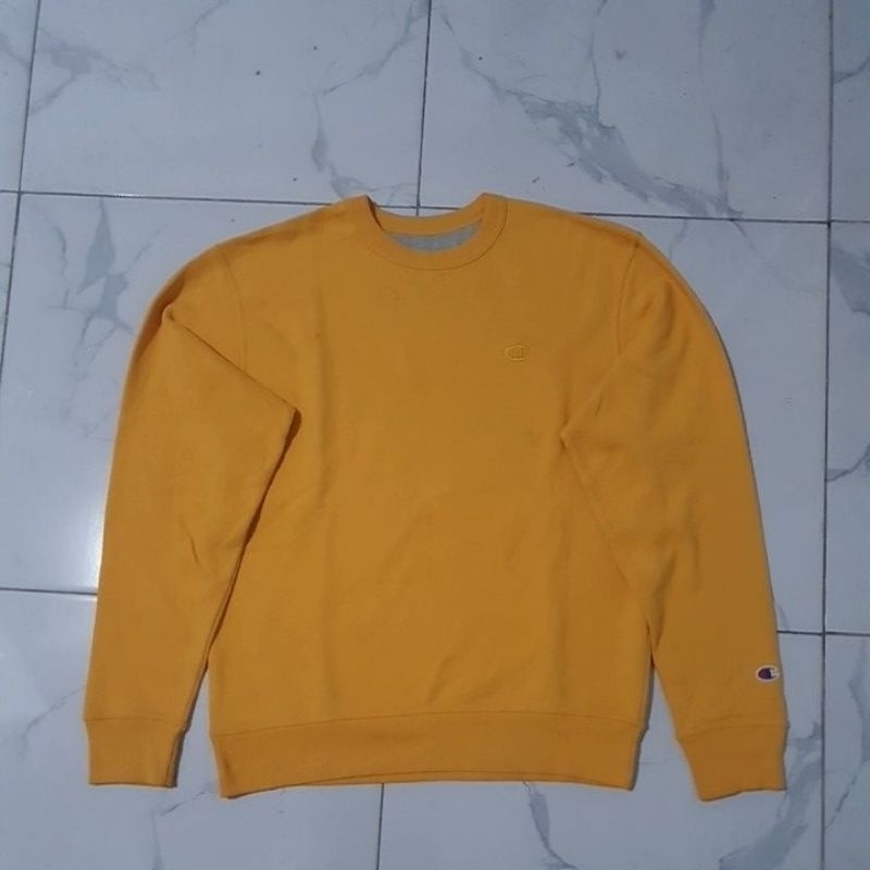 crewneck champion kuning