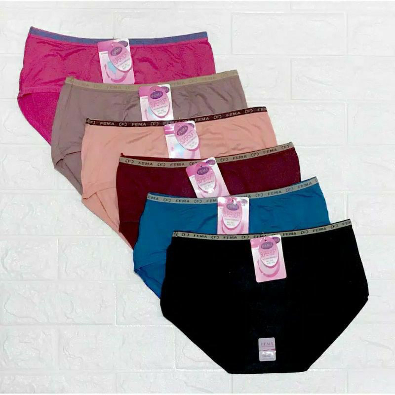 GROSIR 6PCS CD WANITA FEMA PREMIUM