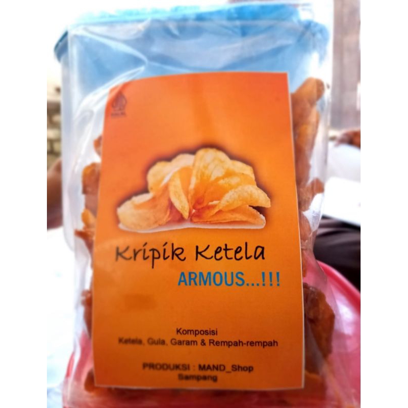 

keripik ketela armous/ keripik Ketela manis/ keripik madura