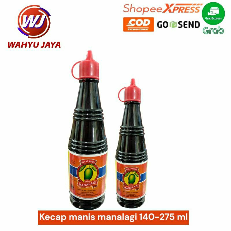 

Kecap manis manalagi 140 -275 ml