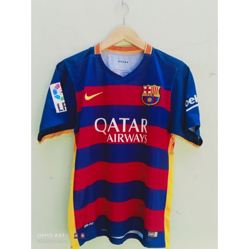 jersey retro barca barcelona home & 2015/16