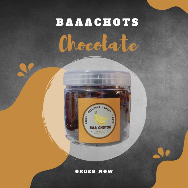 

Keripik Pisang Cokelat Baaachots