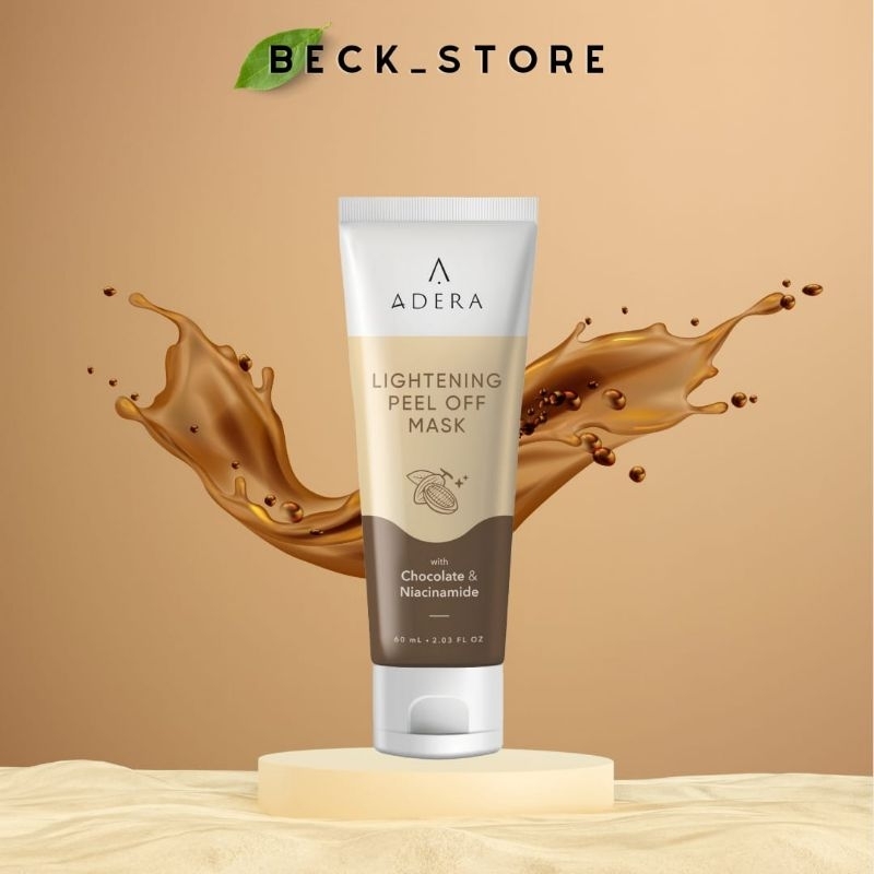 MASKER ADERA LIGHTENING PEEL OFF MASK ANTI FLEK HITAM ORIGINAL