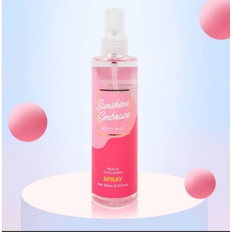 Miniso Body Mist Sunshine Embrace 150ml Spray