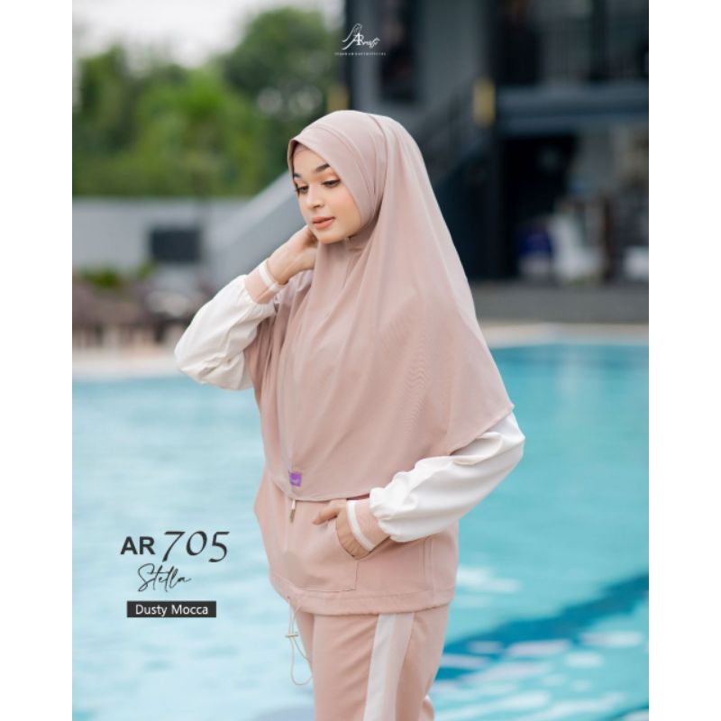 Ar 705 hijab arrafi instan non pet