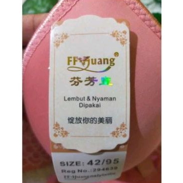 Bra wanita / Bh perempuan tanpa kawat kait3, busah tipis FF.Huang/Mantingya