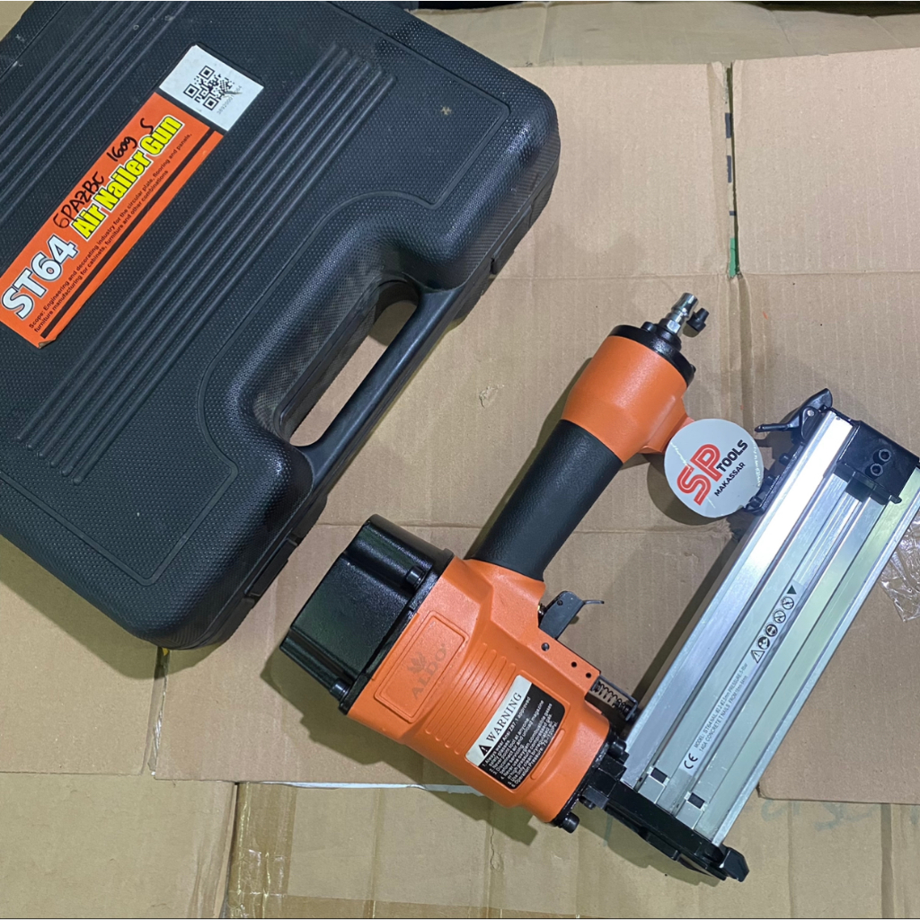 AIR NAILER PAKU TEMBAK ANGIN TEMBOK DINDING PAKU BETON 64MM ALDO ST64