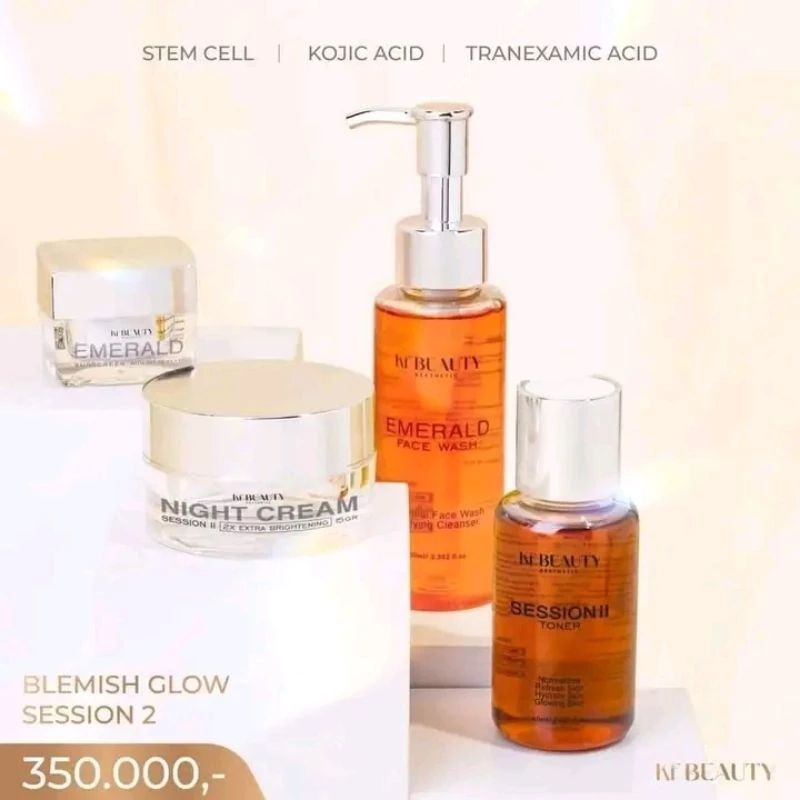 (New Formula) KF KLINIK BPOM Tahap 2/ BLEMISH GLOW by KF SKIN
