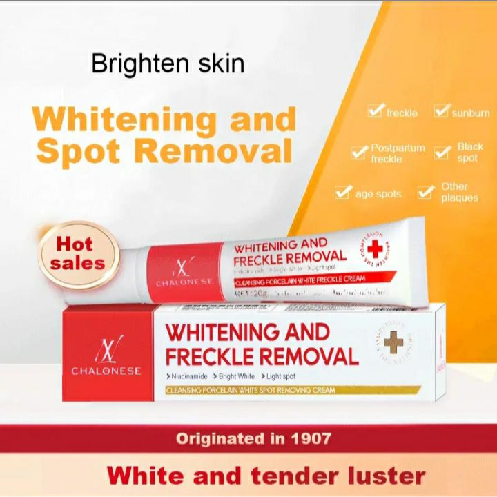 Chalonese Whitening And Freckle Removal Krim Pemutih dan Anti Flek Hitam