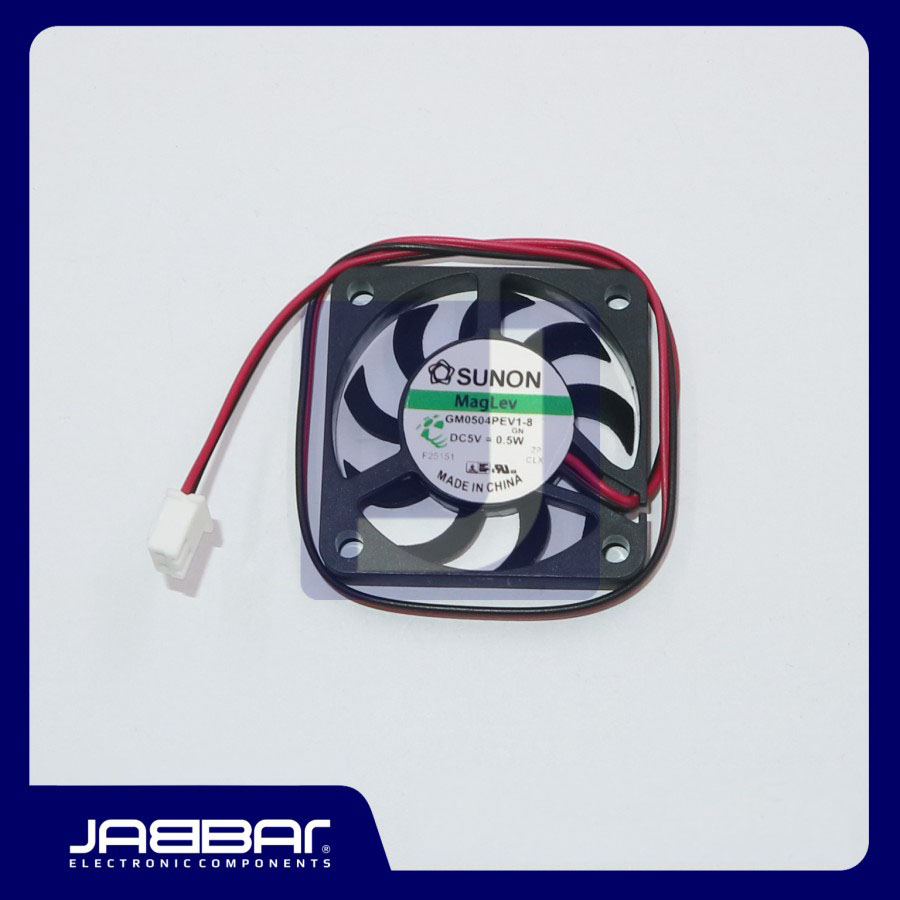 GM0504PEV1-8 DC5V 0.5W FAN (2 CABLE - 4x4x0.7cm)