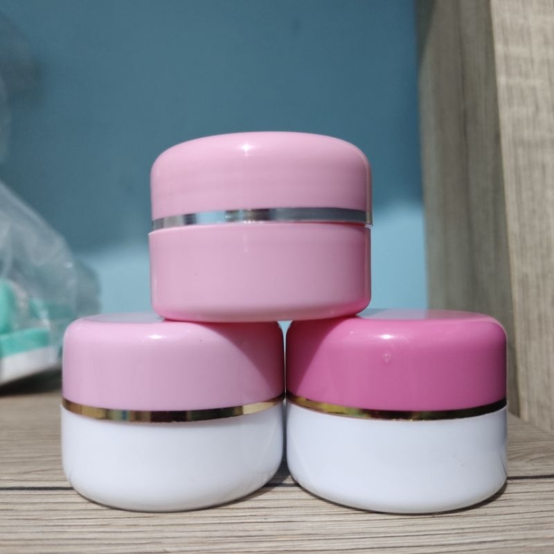 POT CREAM 12,5 GRAM PUTIH-PINK POT 12,5 GRAM PINK
