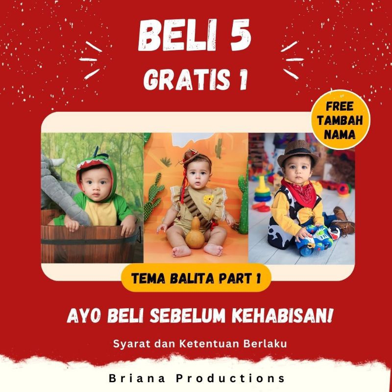 Jasa Edit Foto Anak Bayi Balita Perempuan Laki-laki 1 2 Tahun Part 1