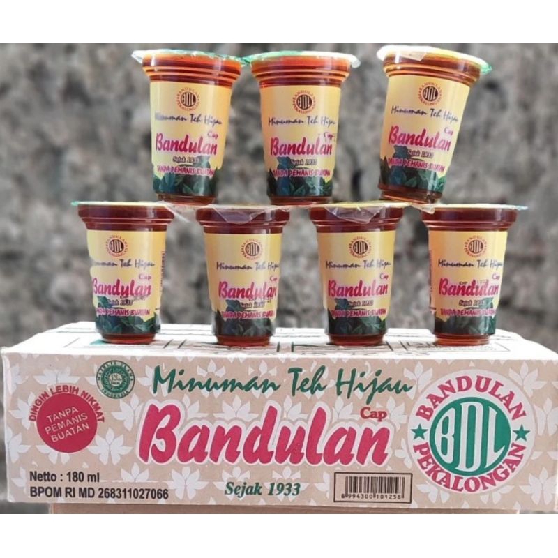 

Teh Bandulan Teh Hijau 180 ml 1 dus isi 24