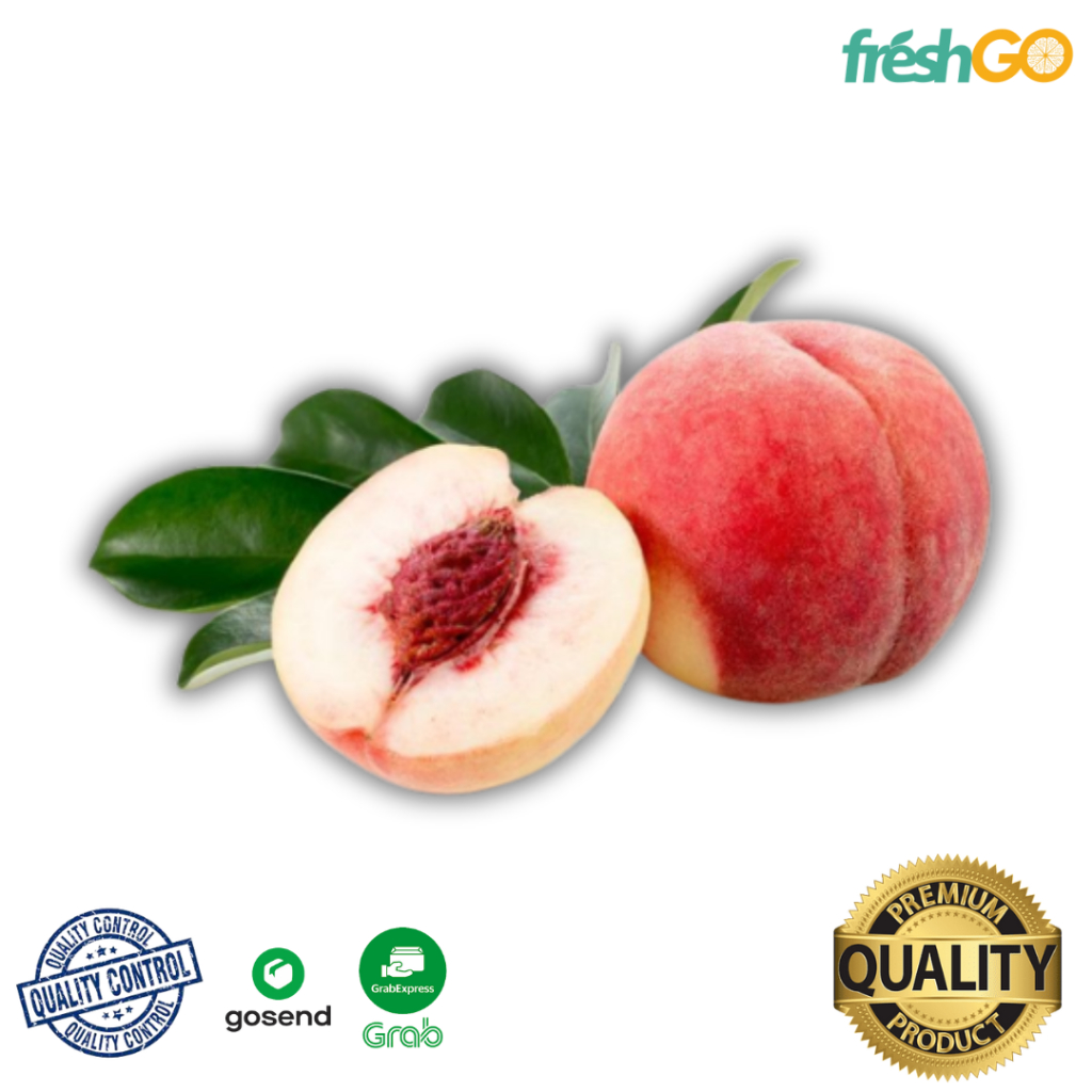 

Buah Peach Persik White Fresh Go