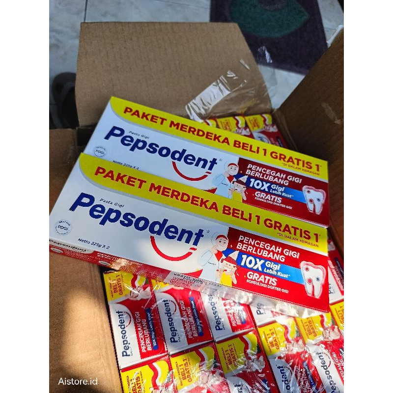 PEPSODENT PAKET MERDEKA 225GR×2