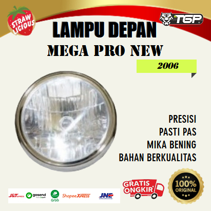 Lampu Depan Reflektor Mega Pro 2006 Motor Honda Variasi Aksesoris TGP
