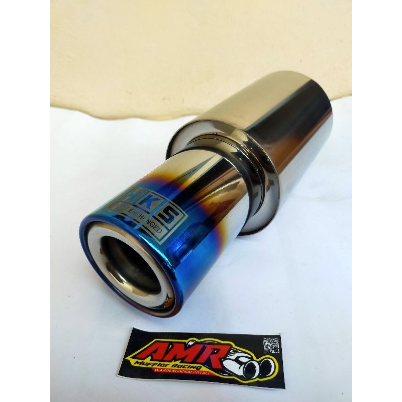 Knalpot Mobil Racing HKS Gronel Bass Bulat