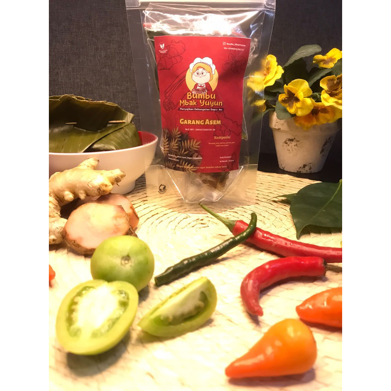 

BUMBU GARANG ASEM MBAK YUYUN 100gr | BUMBU GARANG ASEM SIAP MASAK