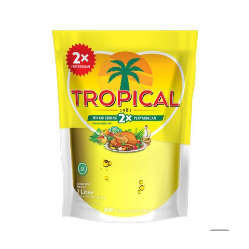 

Tropical Minyak Goreng Pouch 2 Liter