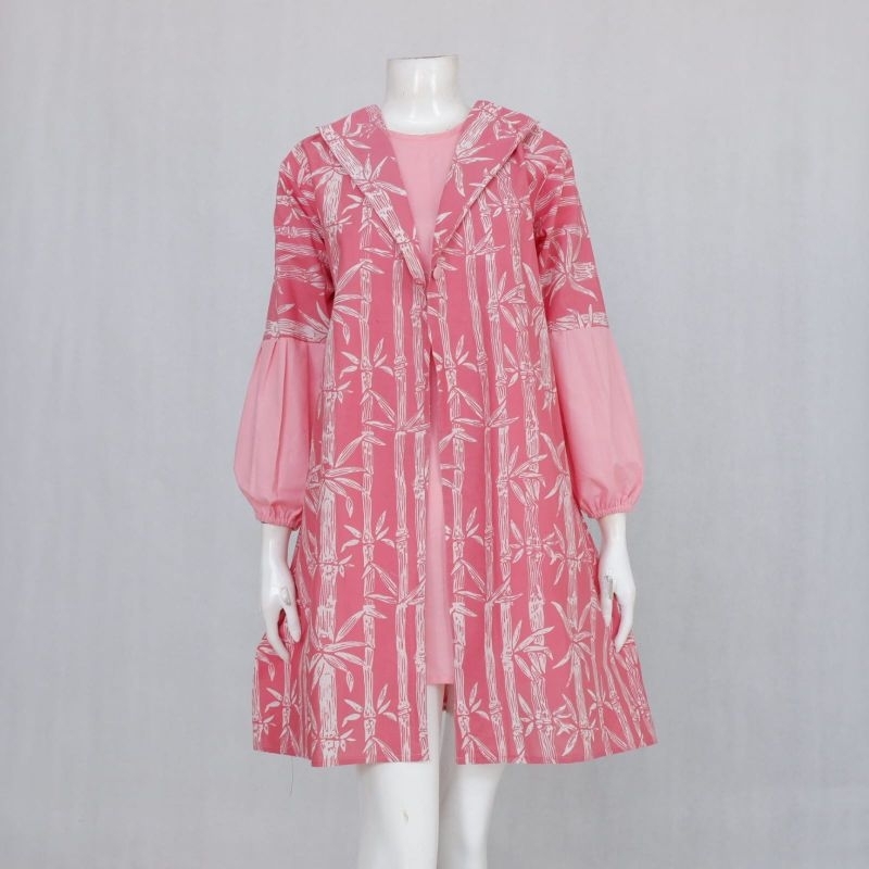 Tunik Batik Fajar Pertiwi Daun Bambu