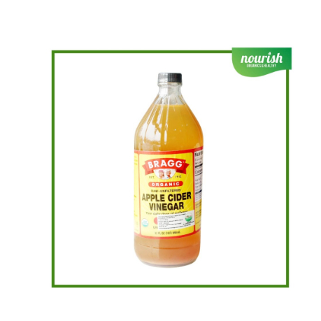 

Bragg, Organic Apple Cider Vinegar with The 'Mother', Raw-Unfiltered (