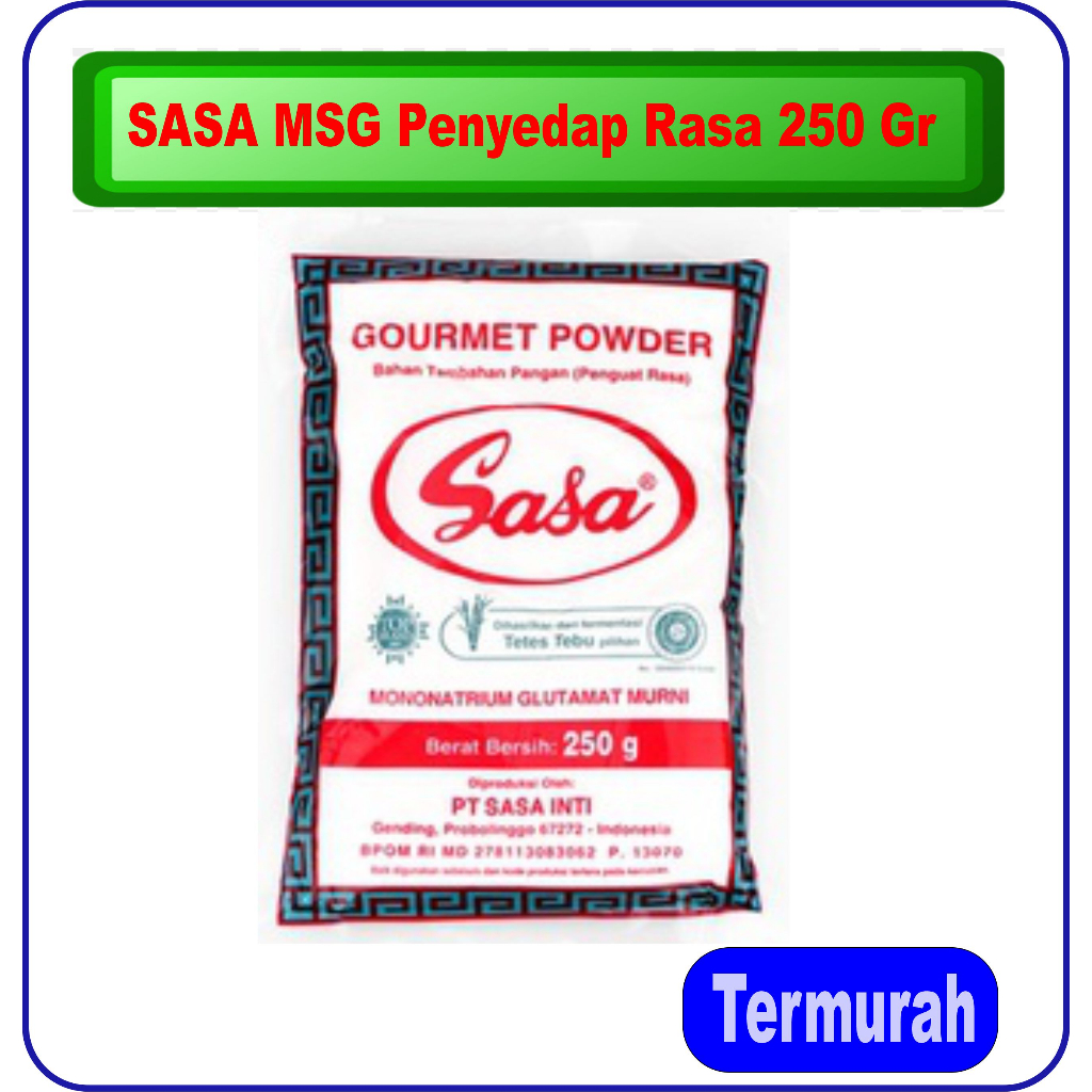 

Sasa bumbu penyedap rasa 250g