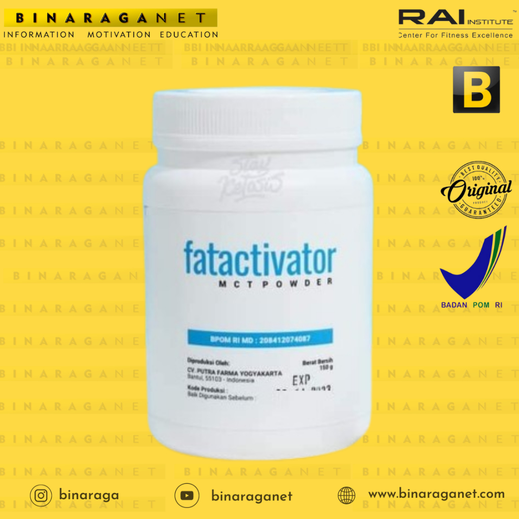 Fat Activator MCT Powder 150gr / Fatactivator keto friendly