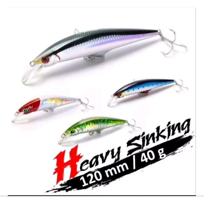 Minnow Sinking 12cm 40gr