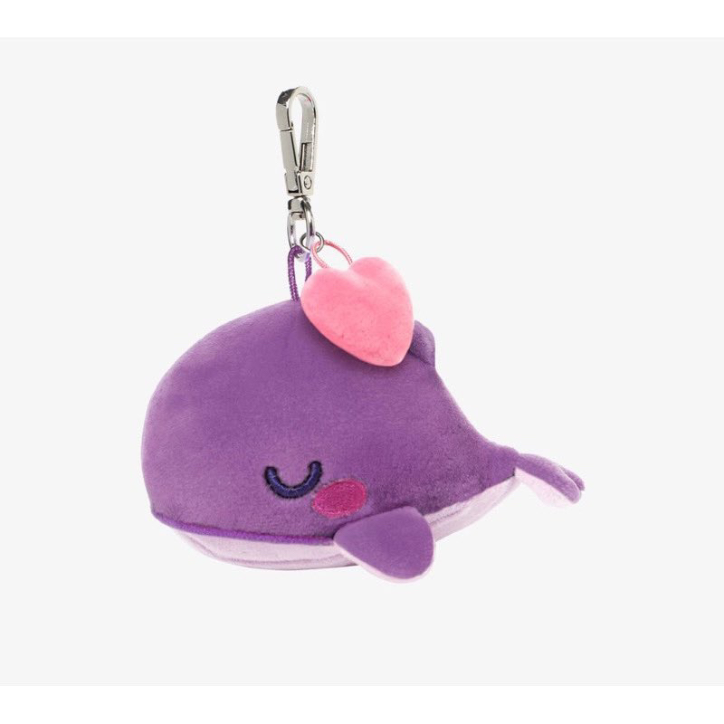 READY - TINYTAN BTS Whale Plush Keyring Keychain
