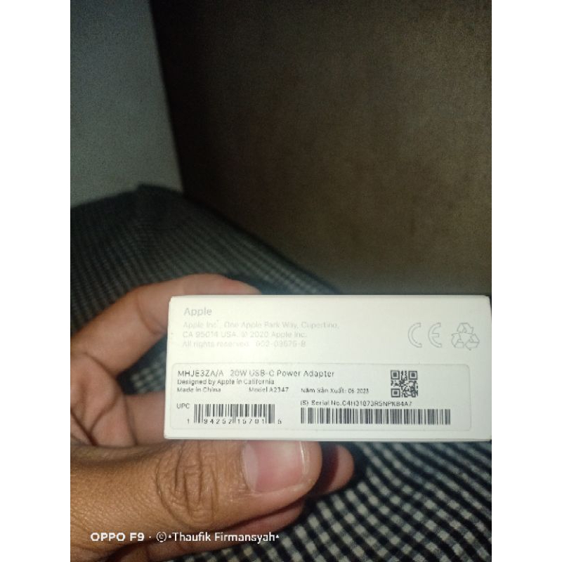 adapter 20w original ibox