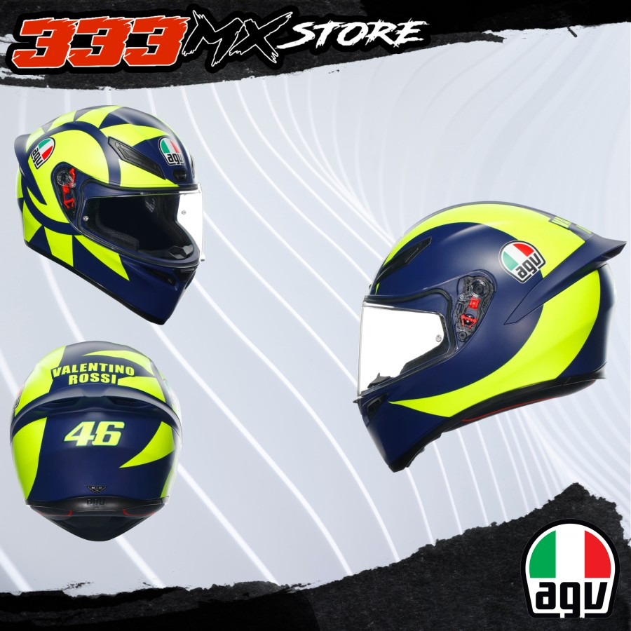 Helm AGV K1 S E2206 Soleluna 2018 AGV Helmet K1 S Soleluna Original