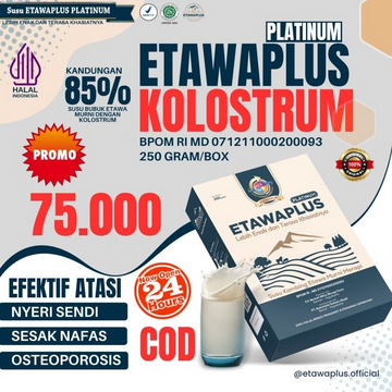 

Etawaplus Platinum 1 BOX - MENINGKATKAN DAYA TAHAN TUBUH