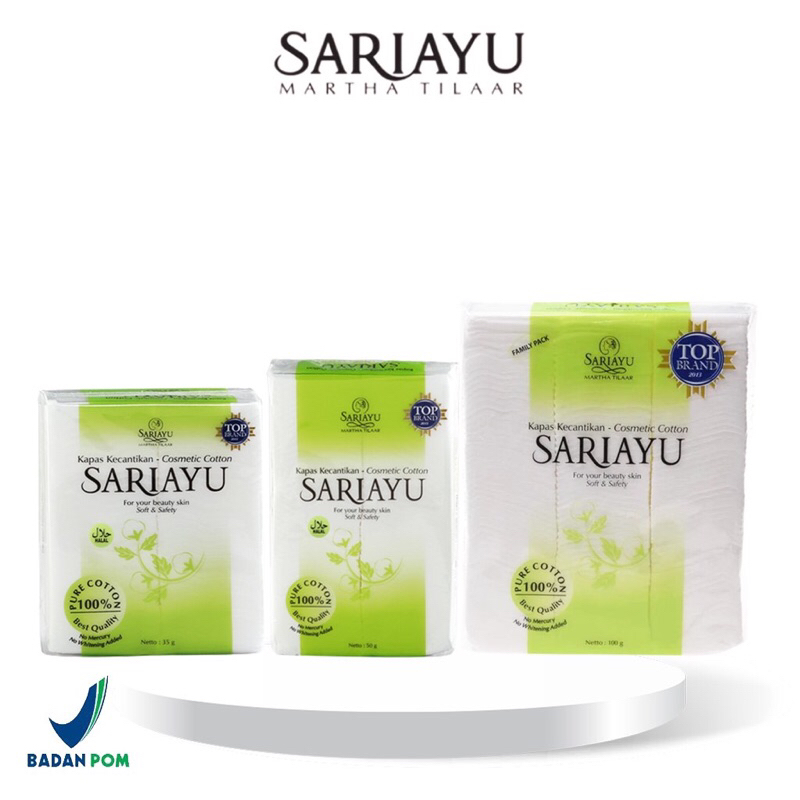 SARIAYU KAPAS WAJAH - FACIAL COTTON