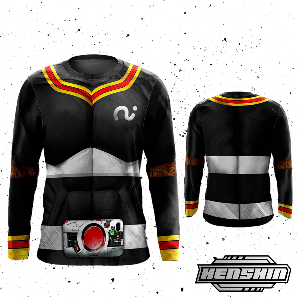 Kaos Kamen Rider Black Black RX Robo Bio Shadow Moon